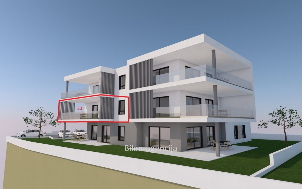 Apartma/Stanovanje Tribunj, 102,59m2