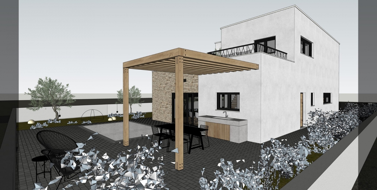 Hiša Vodice, 160m2
