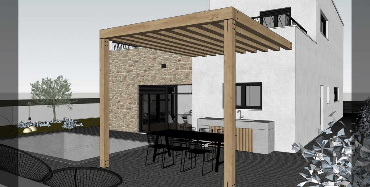 Hiša Vodice, 160m2