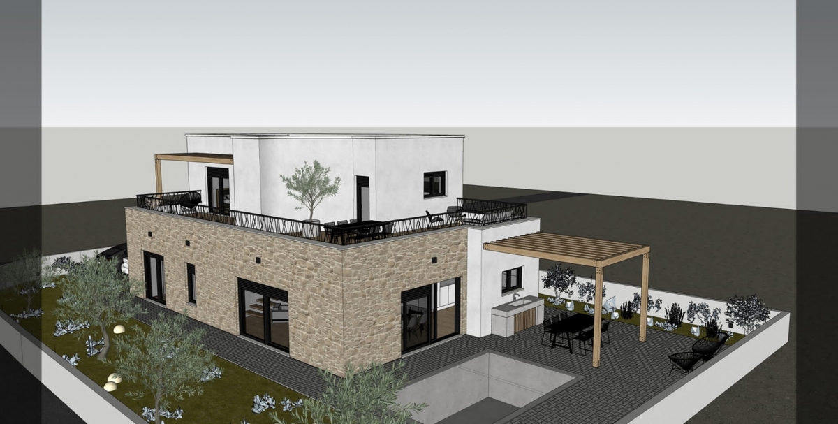 Hiša Vodice, 160m2