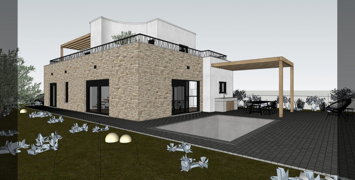 Hiša Vodice, 160m2