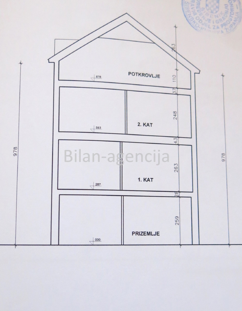Hiša Vodice, 361m2