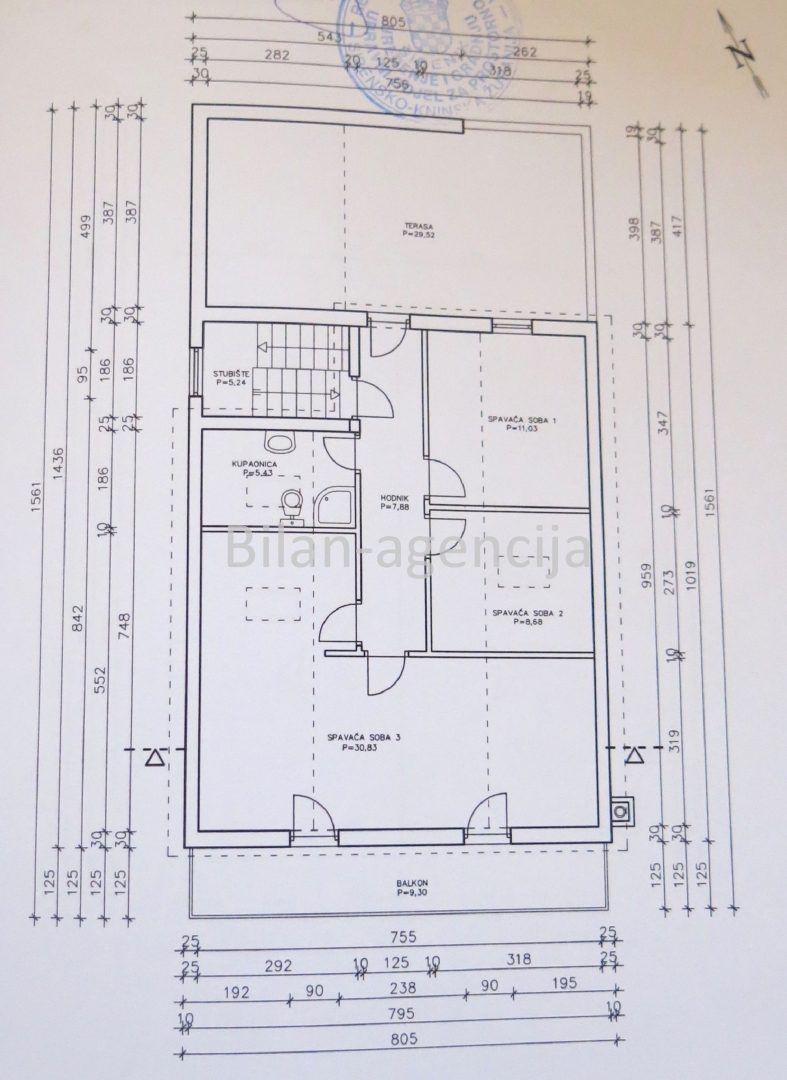 Hiša Vodice, 361m2