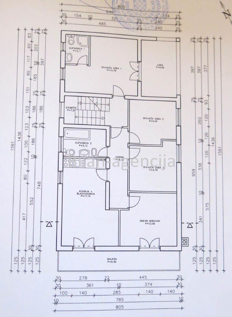 Hiša Vodice, 361m2
