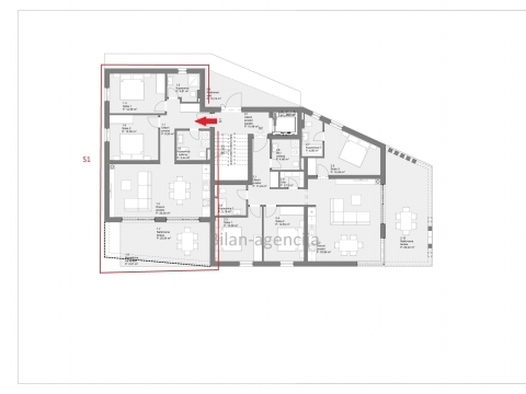 Tribunj, novogradnja, pritličje, vrt, 299.000 €, 97.56m2