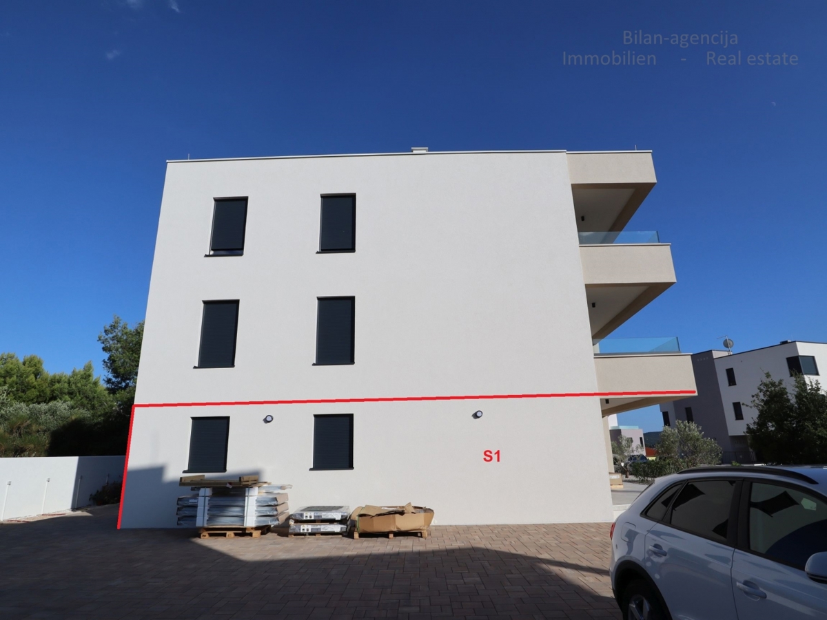 Tribunj, novogradnja, pritličje, vrt, 299.000 €, 97.56m2