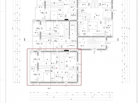 Apartma/Stanovanje Vodice, 125,82m2
