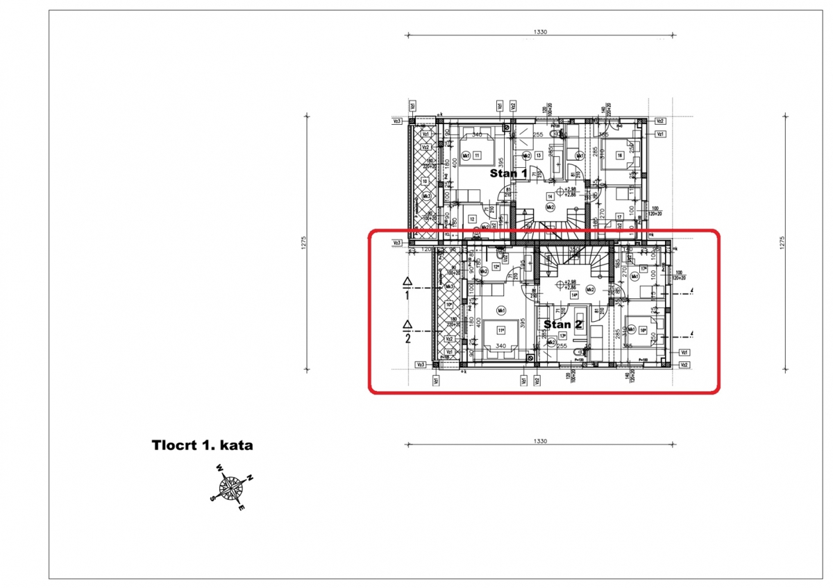 Hiša Tribunj, 195,16m2