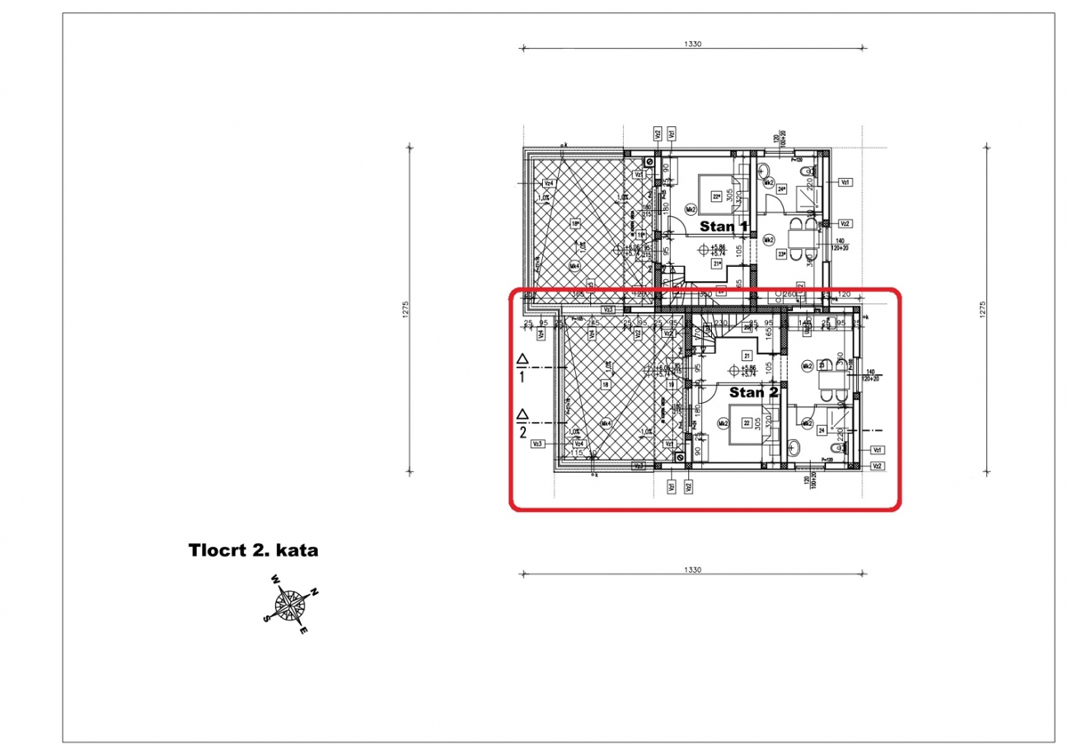 Hiša Tribunj, 195,16m2