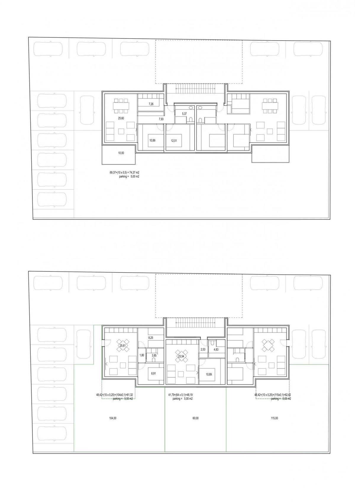  Naprodaj stanovanje, novogradnja, drugo nadstropje, Brodarica – Šibenik