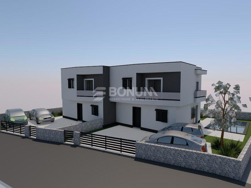 Tribunj – moderna hiša z bazenom, blizu centra in morja