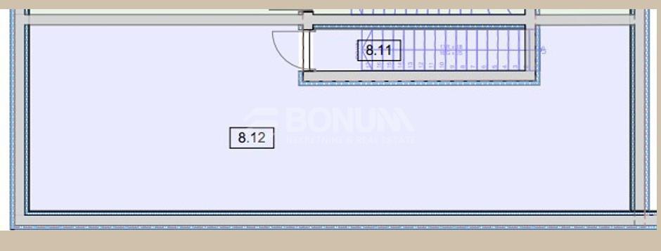 Ekskluziven penthouse s tremi spalnicami in strešno teraso, 50 m od morja – Srima pri Vodicah