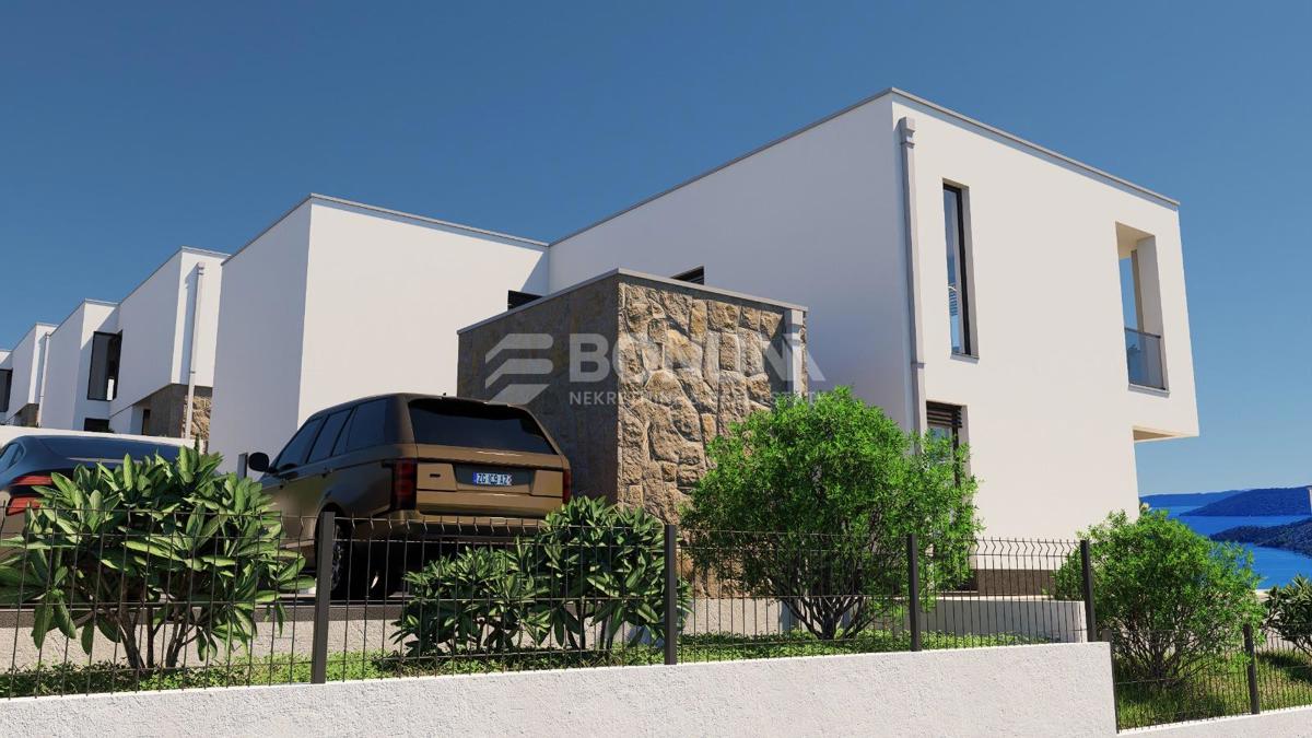 Moderna luksuzna vila z bazenom in pogledom na morje – Vinišće