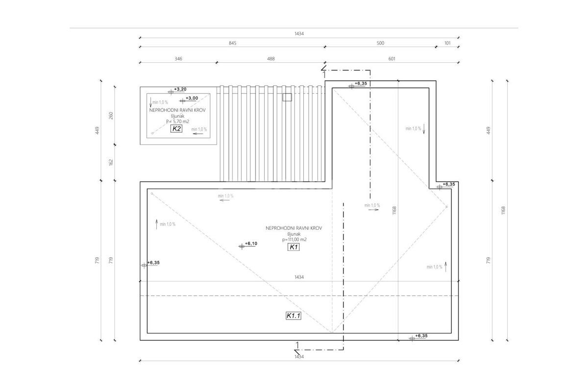 Moderna luksuzna vila z bazenom in pogledom na morje – Vinišće