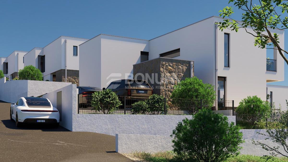 Moderna luksuzna vila z bazenom in pogledom na morje – Vinišće