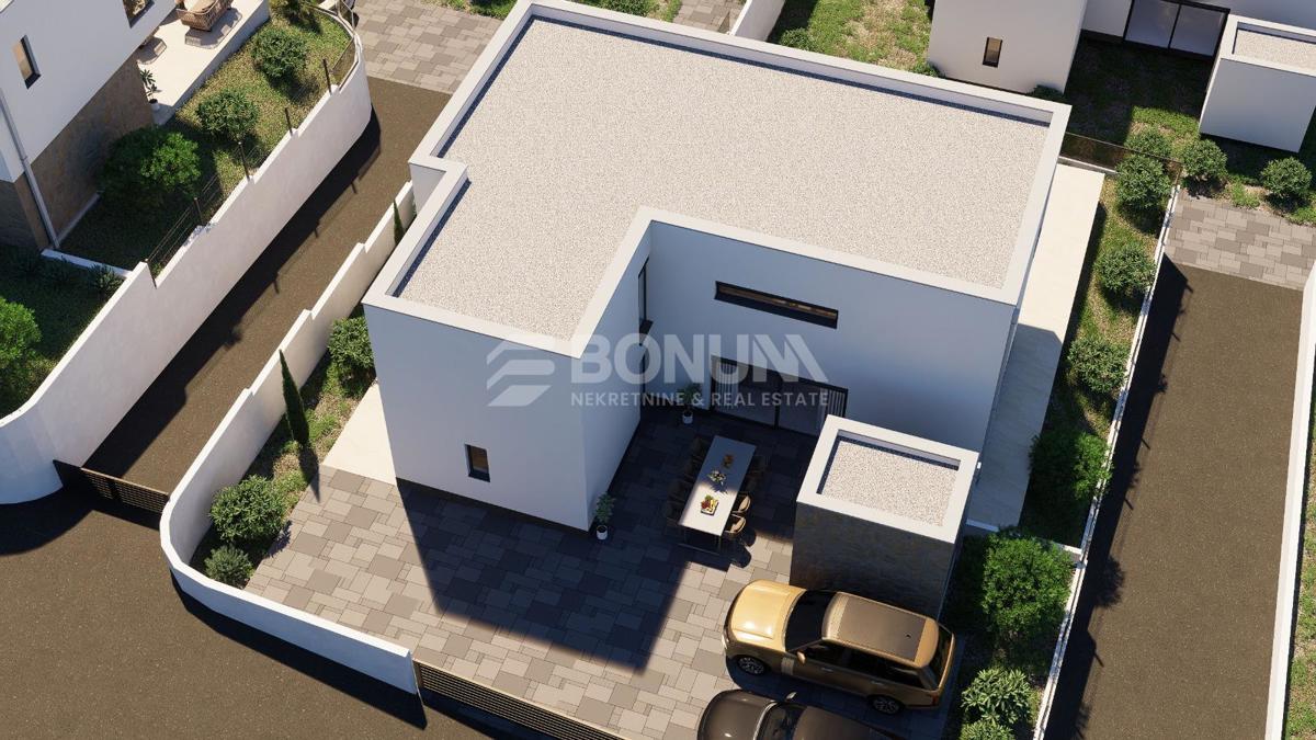 Moderna luksuzna vila z bazenom in pogledom na morje – Vinišće