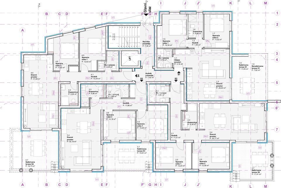 Apartma v pritličju novogradnje, Vodice