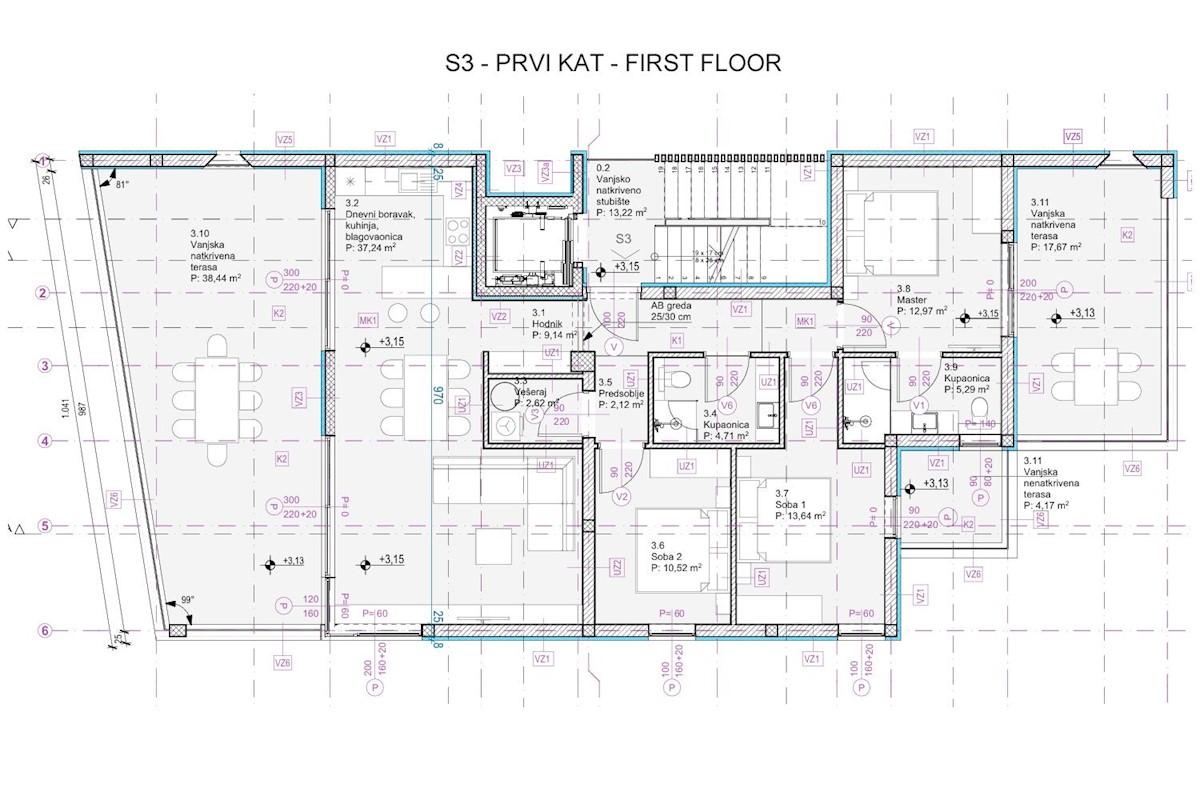 Prostoren apartma v centru Vodic