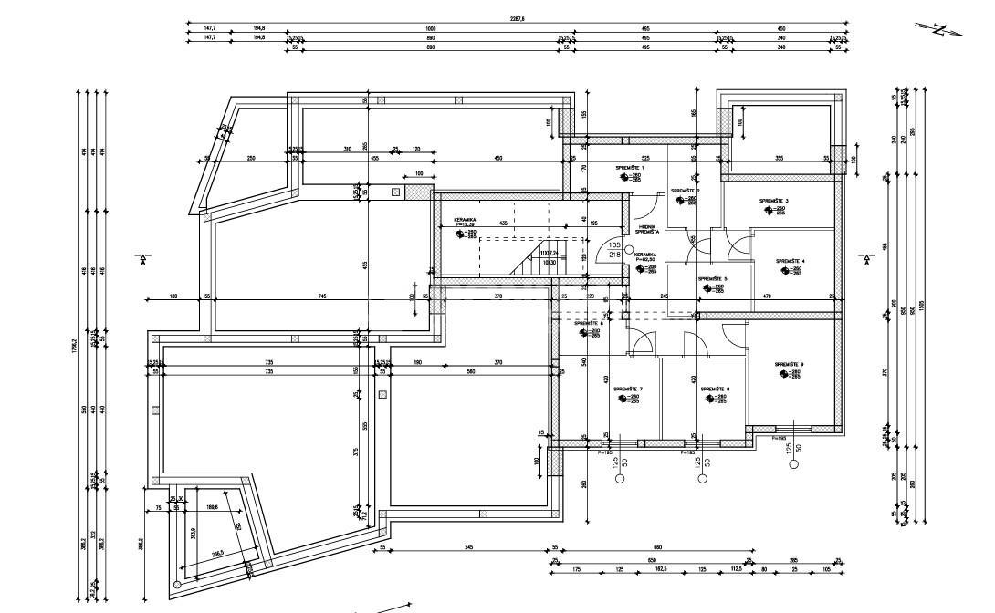 Čudovito stanovanje, tri spalnice, prvo nadstropje, Tribunj