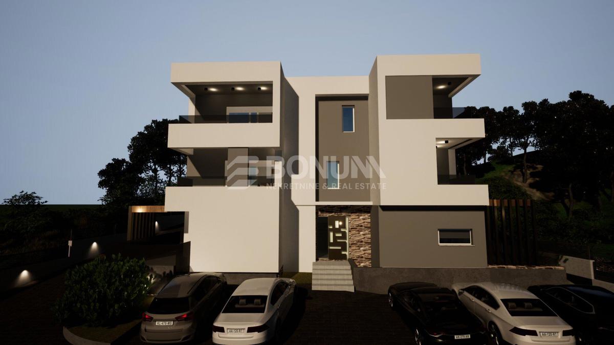 Enosobno stanovanje s teraso, pritličje – Žaborić, 400 m od morja