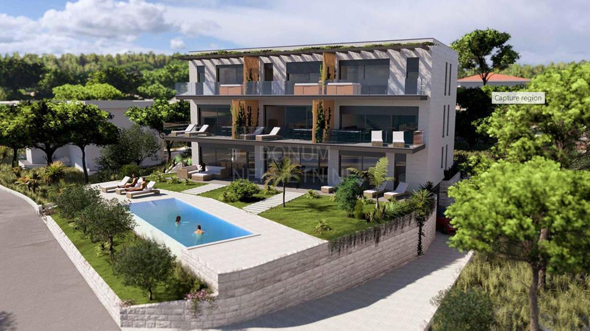  Odličen dvoetažni apartma, prva vrsta do morja, Brodarica