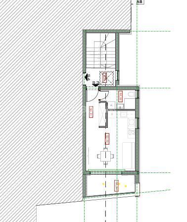 Brodarica – Enosobni apartma v drugem nadstropju z ložo, 130 m od morja