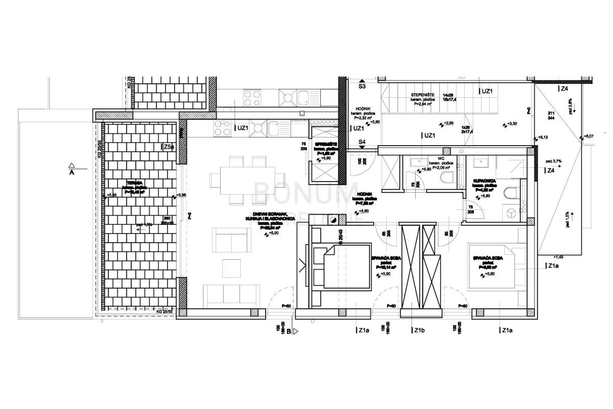  Stanovanje s čudovitim razgledom, Šibenik-Žaborić