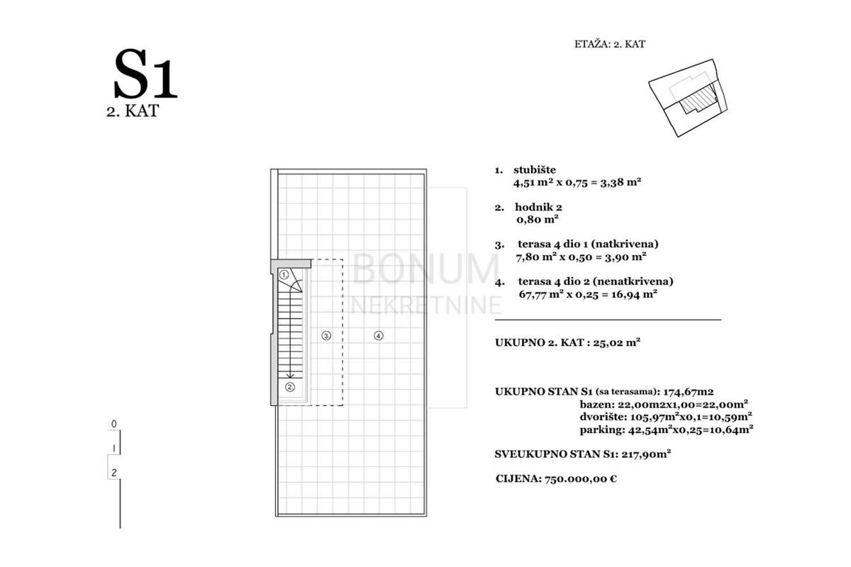 Vodice, polpritlična hiša z bazenom na odlični lokaciji
