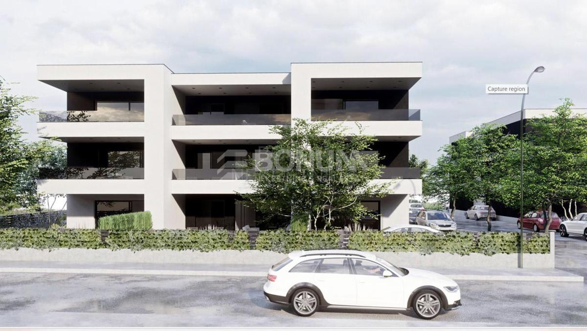 Srima, novogradnja – 2 spalnici, vrt 111 m², 3 parkirna mesta, blizu morja