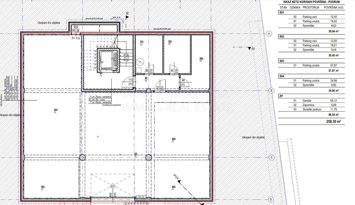 Prostoren apartma s pogledom na morje in bazenom, Šibenik