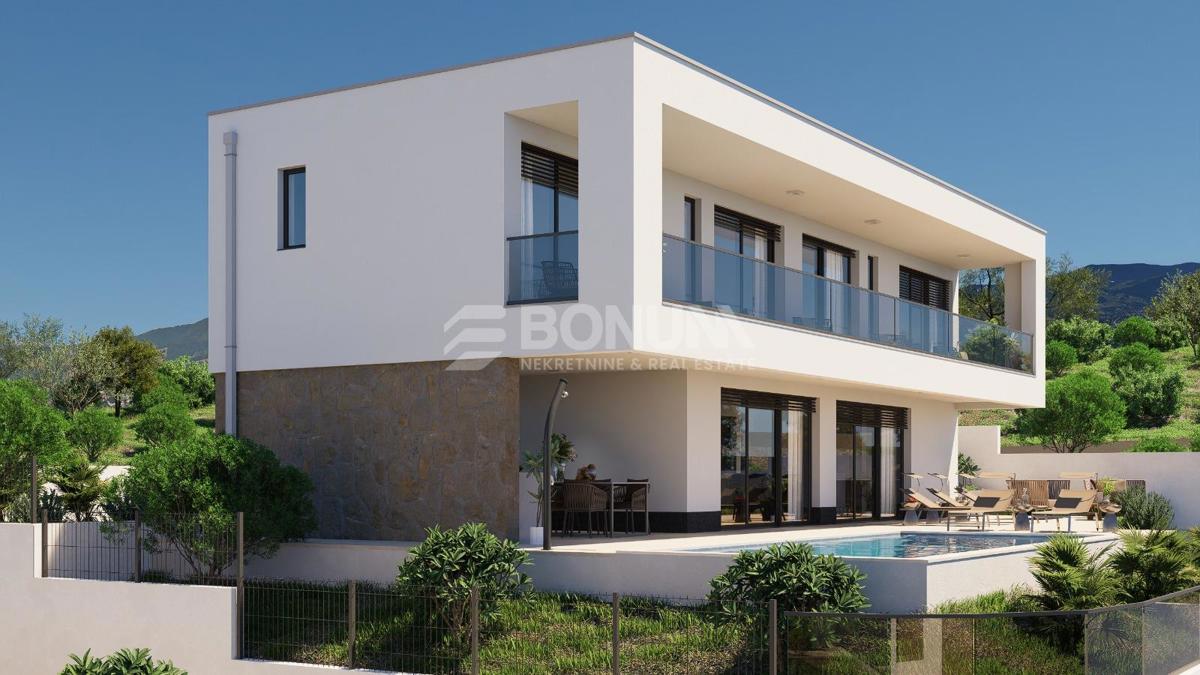 Prostorna moderna vila z bazenom, Vinišće