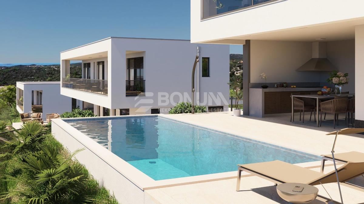 Prostorna moderna vila z bazenom, Vinišće