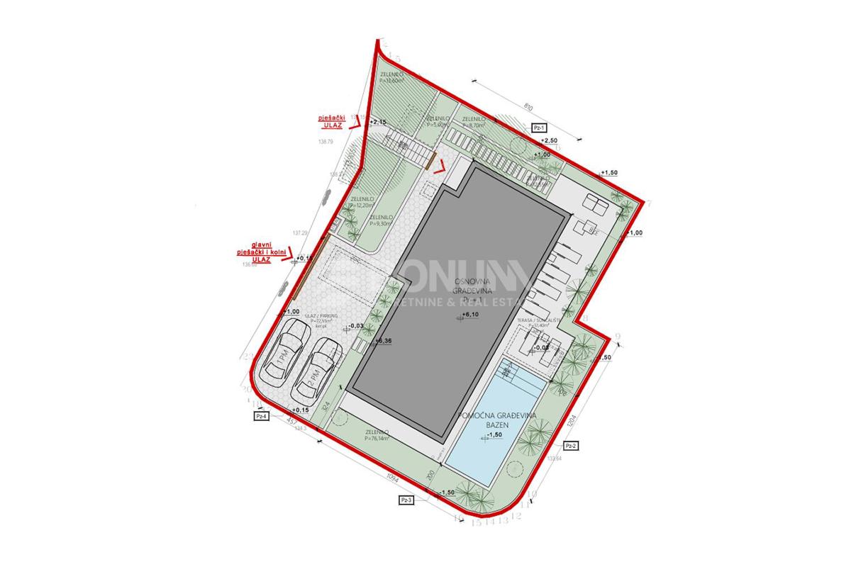 Prostorna moderna vila z bazenom, Vinišće