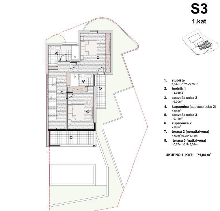 Luksuzna hiša z bazenom in strešno teraso, Vodice