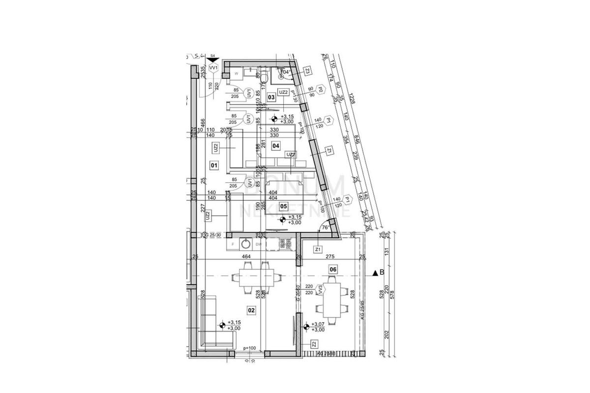  Apartma, dve spalnici, Vodice