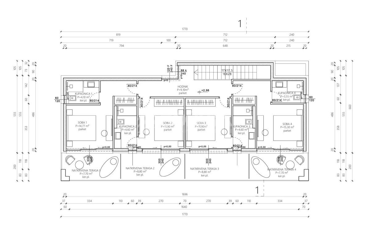 Luksuzna vila z bazenom, idealna za oddih, Vinišće – Trogir