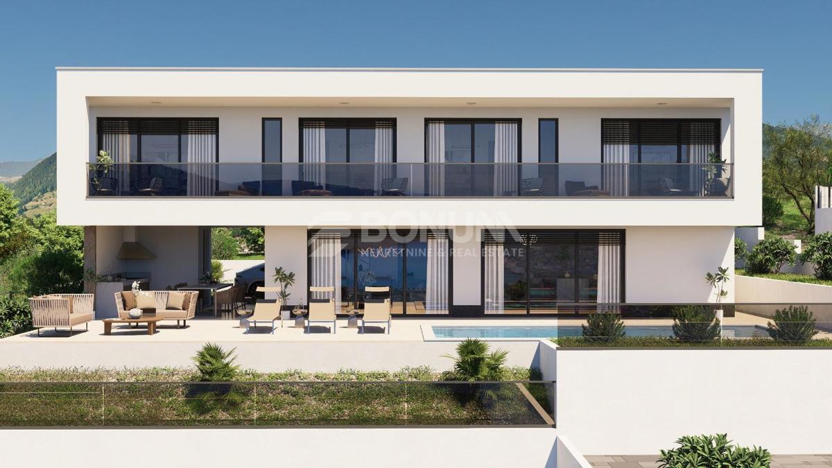 Luksuzna vila z bazenom, idealna za oddih, Vinišće – Trogir