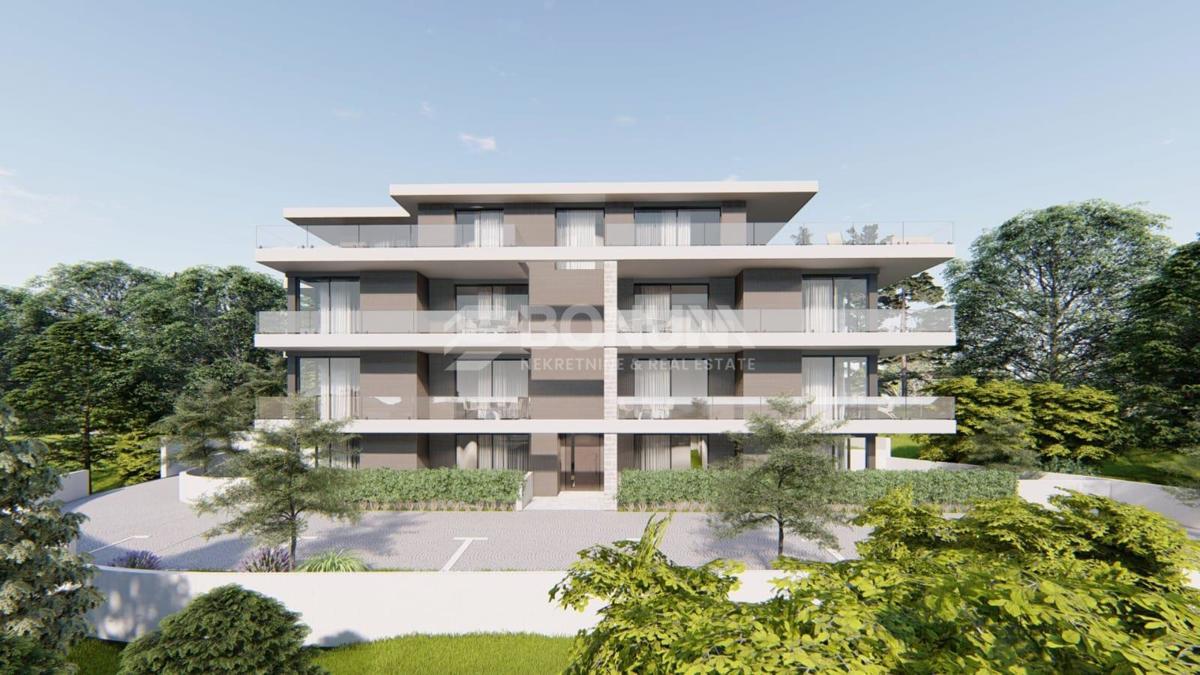 Sodoben dvosobni apartma z vrtom, novogradnja blizu morja – Primošten Dolac
