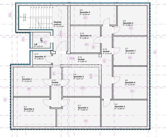  Nov prostoren apartma v prvem nadstropju stavbe, Vodice