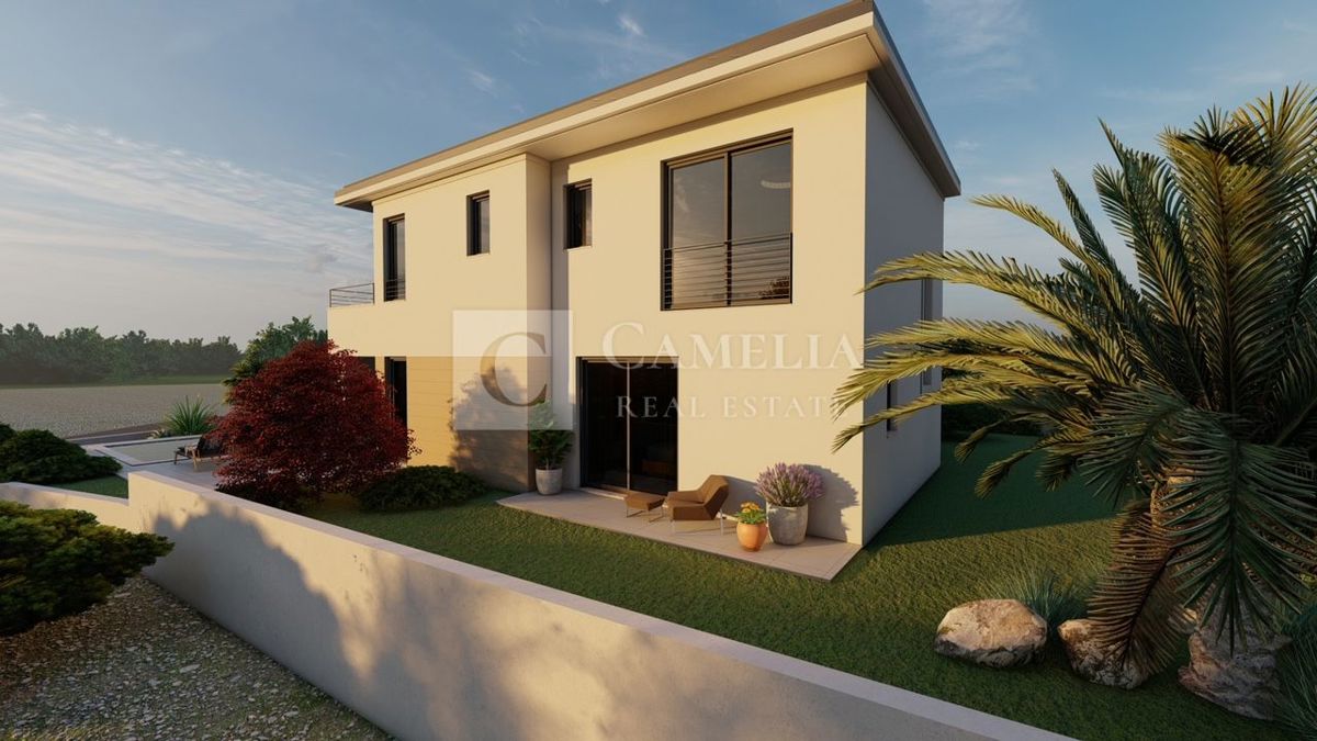 Zemljišče Sveti Anton, Malinska-Dubašnica, 1.200m2
