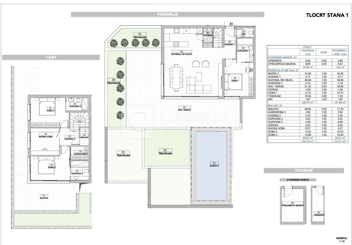 Stanovanje Opatija - Centar, Opatija, 68,33m2