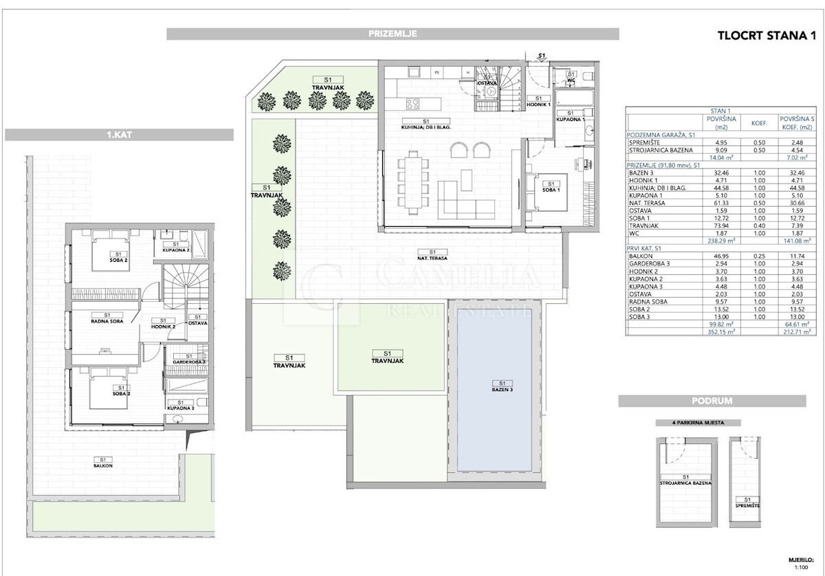 Stanovanje Opatija - Centar, Opatija, 68,33m2