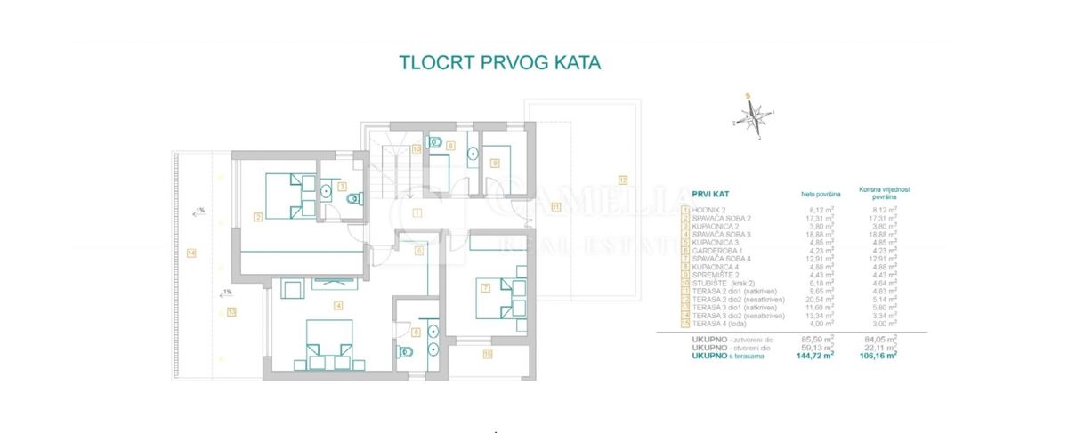 Hiša Rogoznica, 450m2