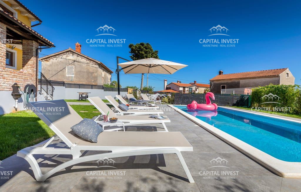 Hiša s bazenom, Ližnjan, Istra