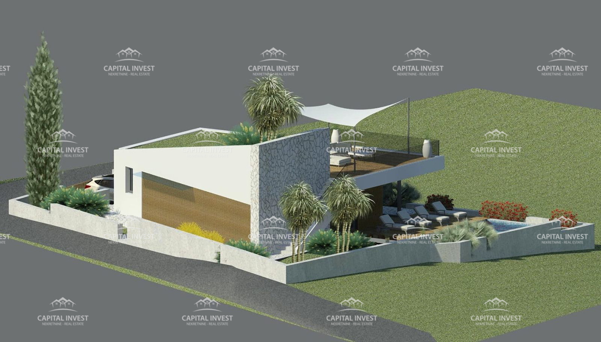 Zemljišče s projektom in gradbenim dovoljenjem, Vodnjan, Istra