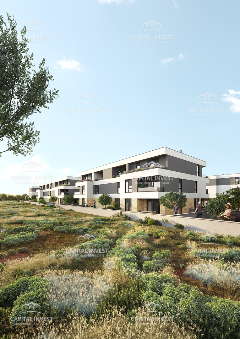 Dvosobno stanovanje, vrt, blizu morja, Štinjan, Pula