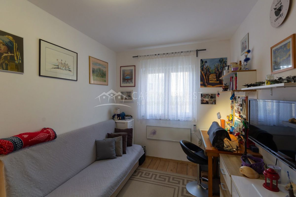 Apartma, pogled na morje, Medulin, Ližnjan