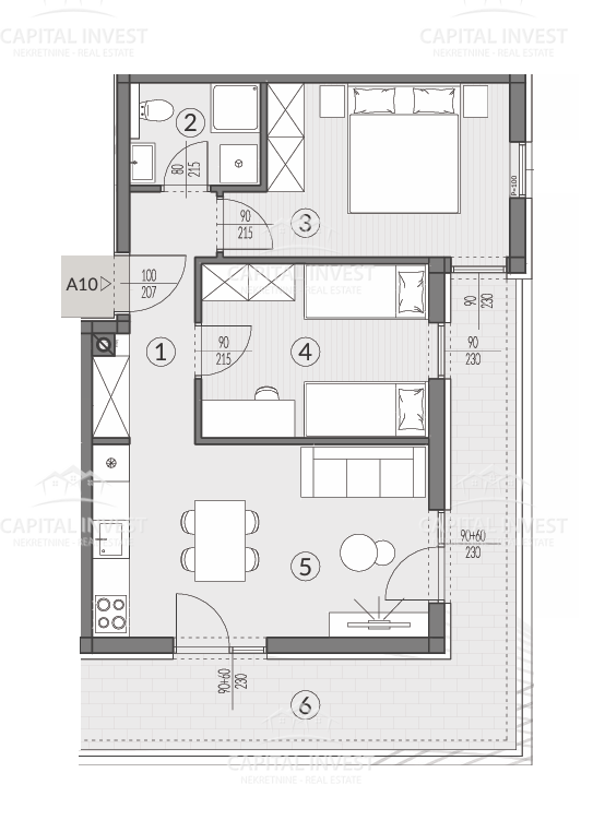 Stan, novogradnja, Šikići, Pula, Istra
