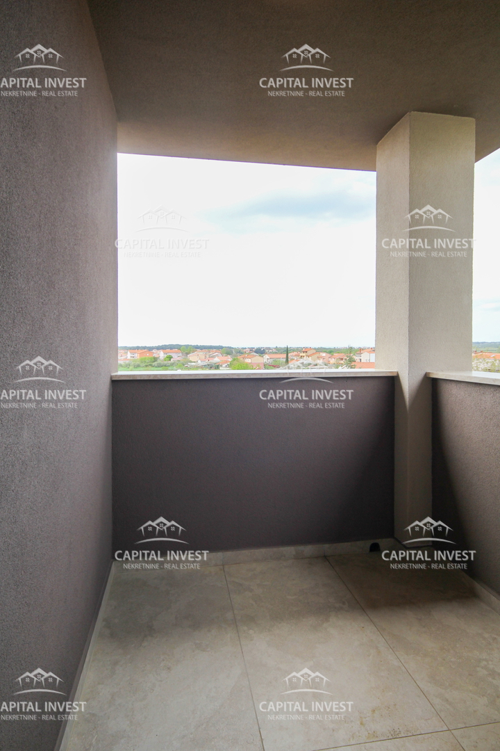 Stanovanje, novogradnja, trisobno, balkon, Valbandon, Istra