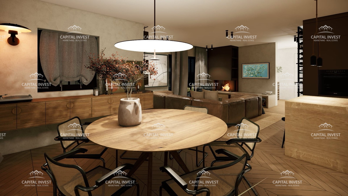 Hiša v gradnji, pogled na morje, Marčana, Istra